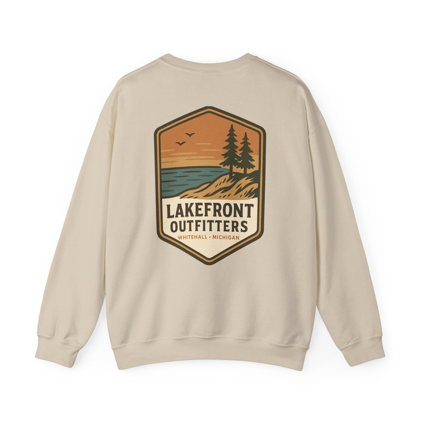 Lakefront Outfitters Signature Badge Crewneck