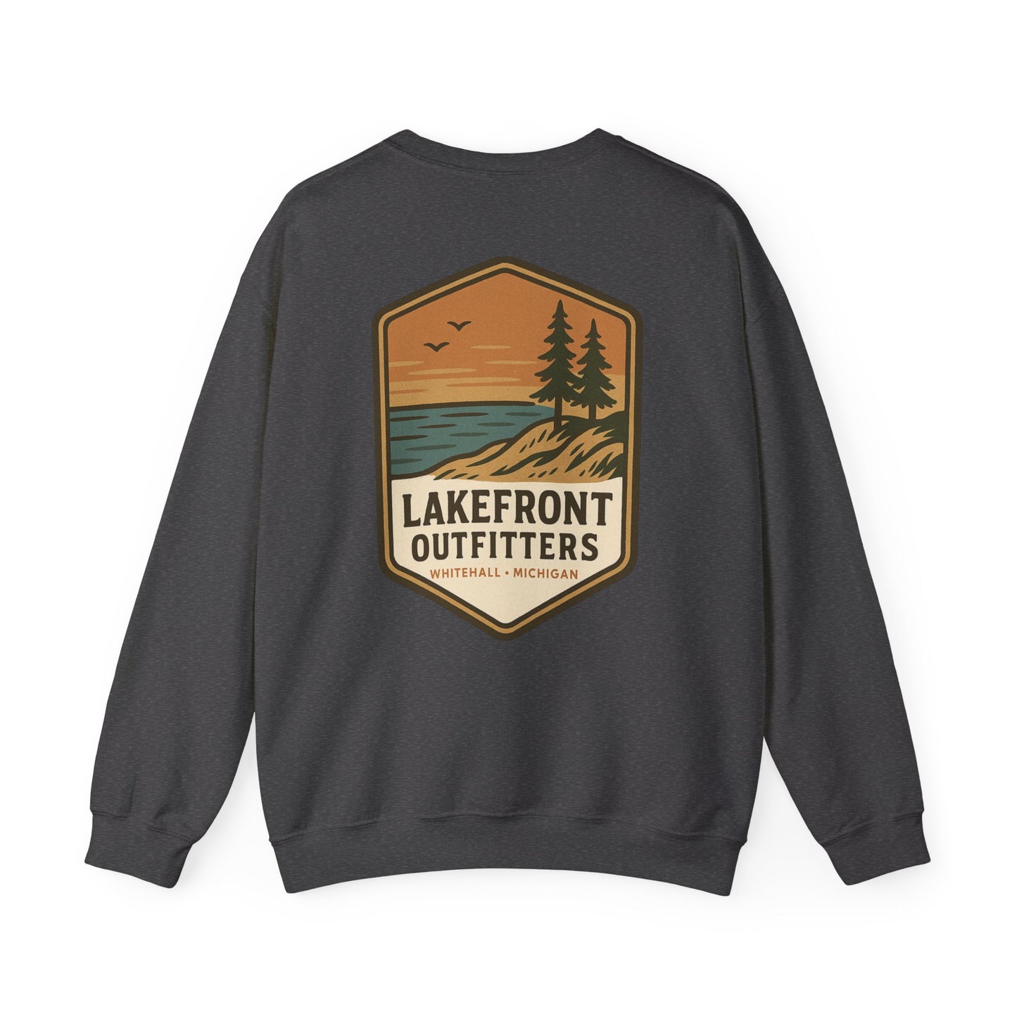Lakefront Outfitters Signature Badge Crewneck