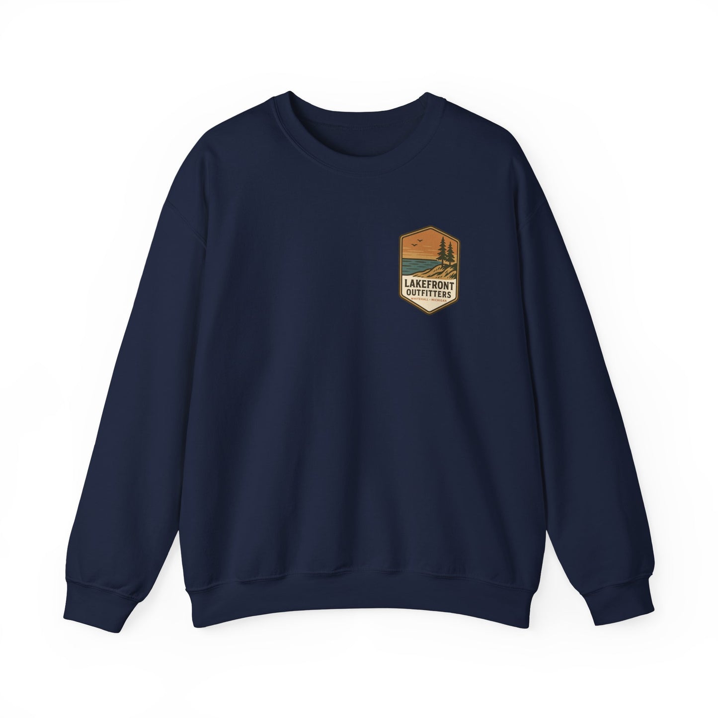 Lakefront Outfitters Signature Badge Crewneck