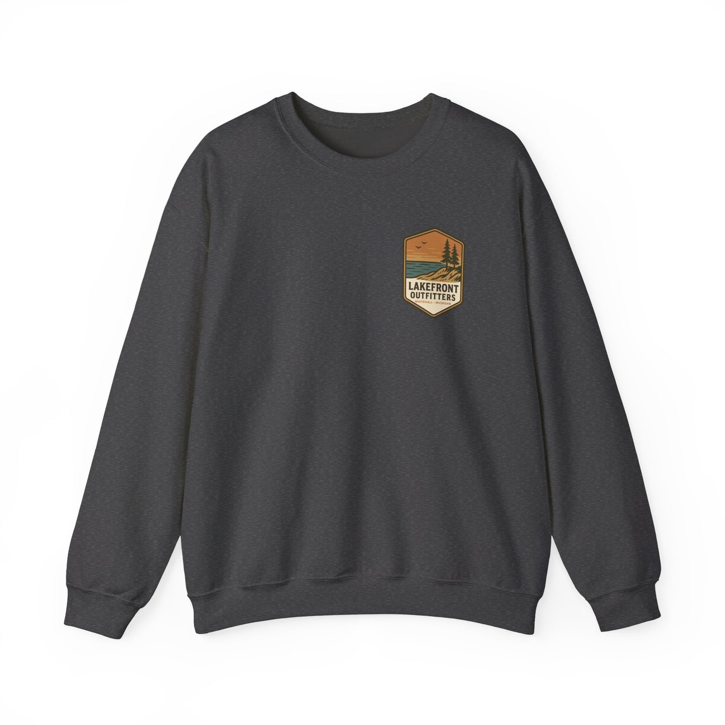 Lakefront Outfitters Signature Badge Crewneck
