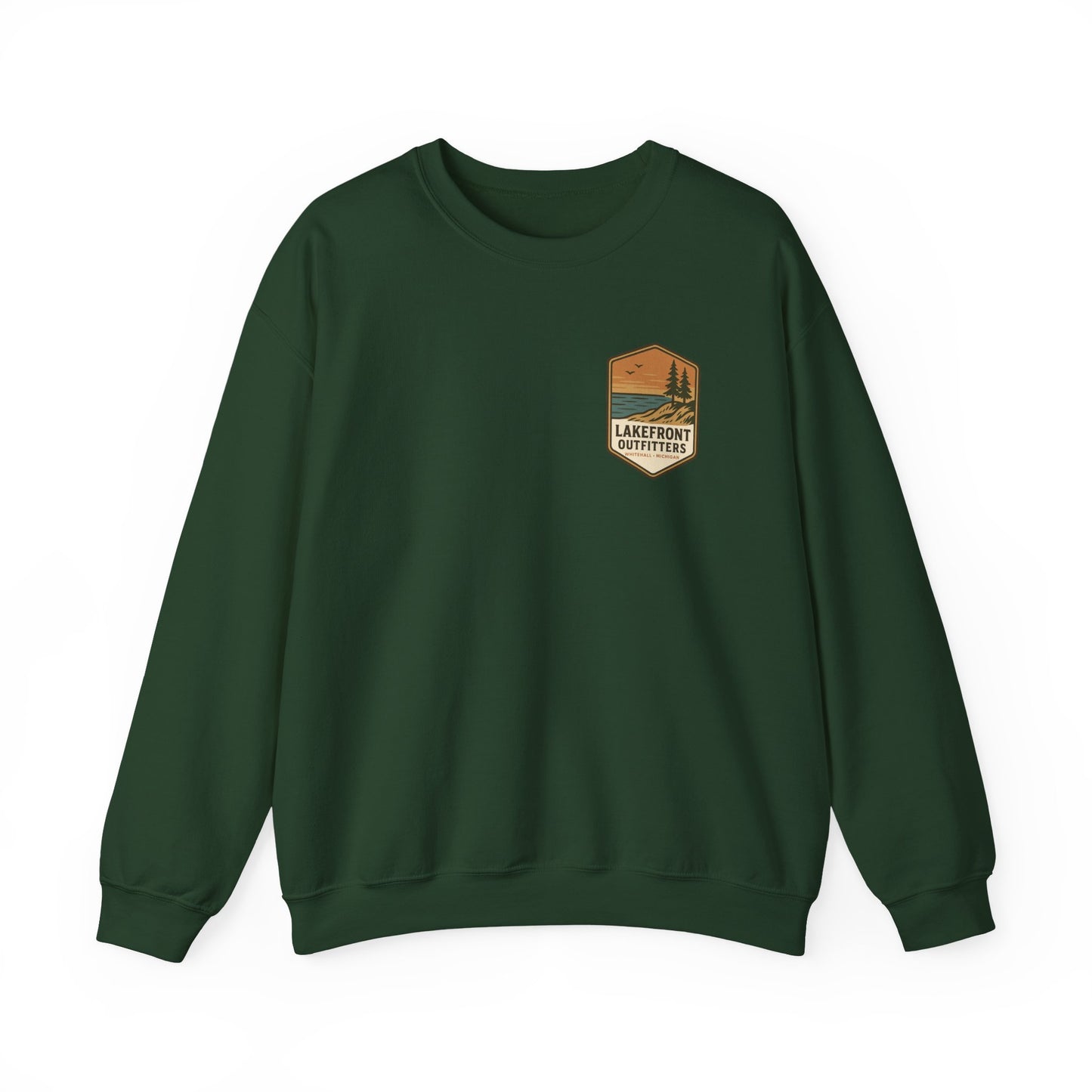 Lakefront Outfitters Signature Badge Crewneck