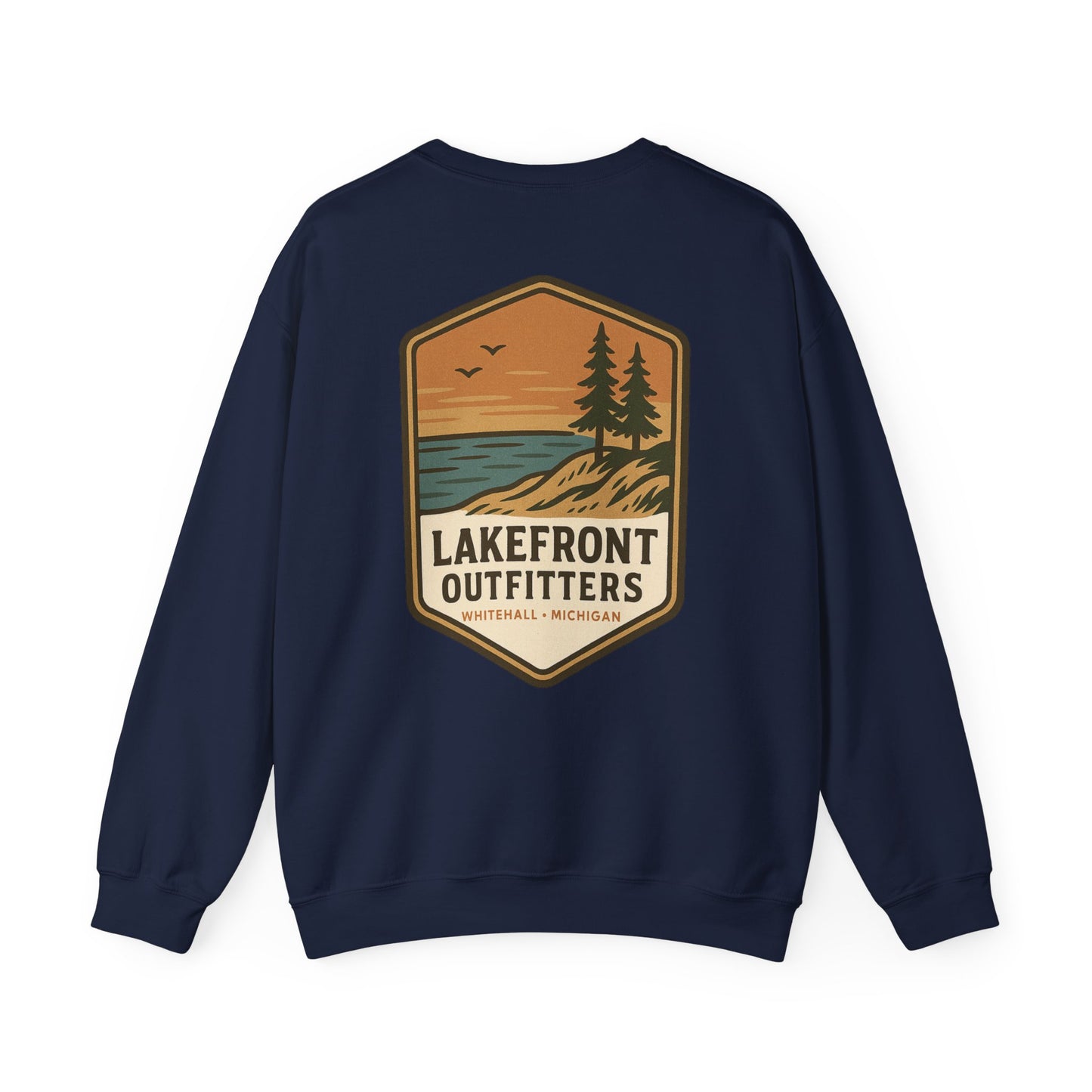 Lakefront Outfitters Signature Badge Crewneck