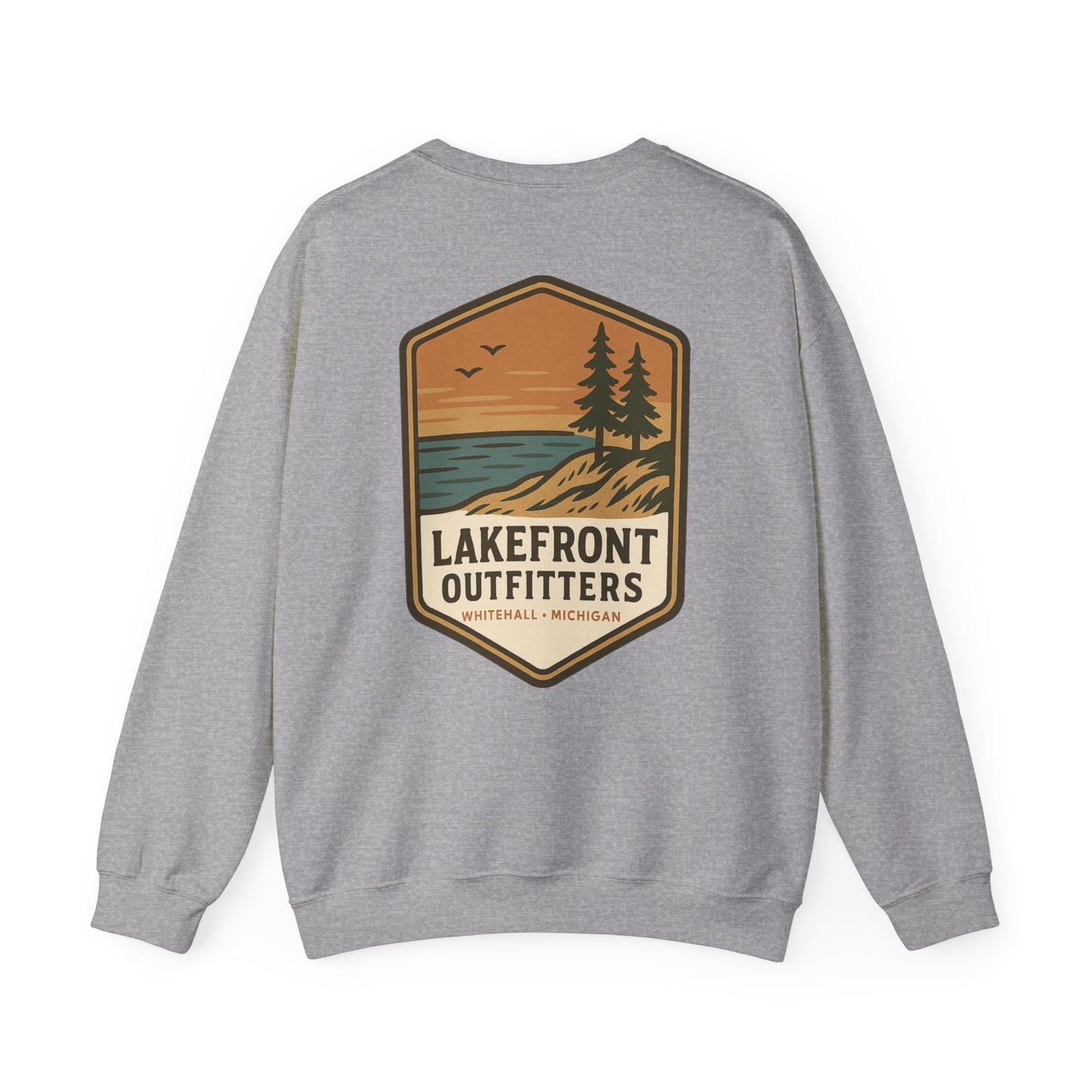 Lakefront Outfitters Signature Badge Crewneck