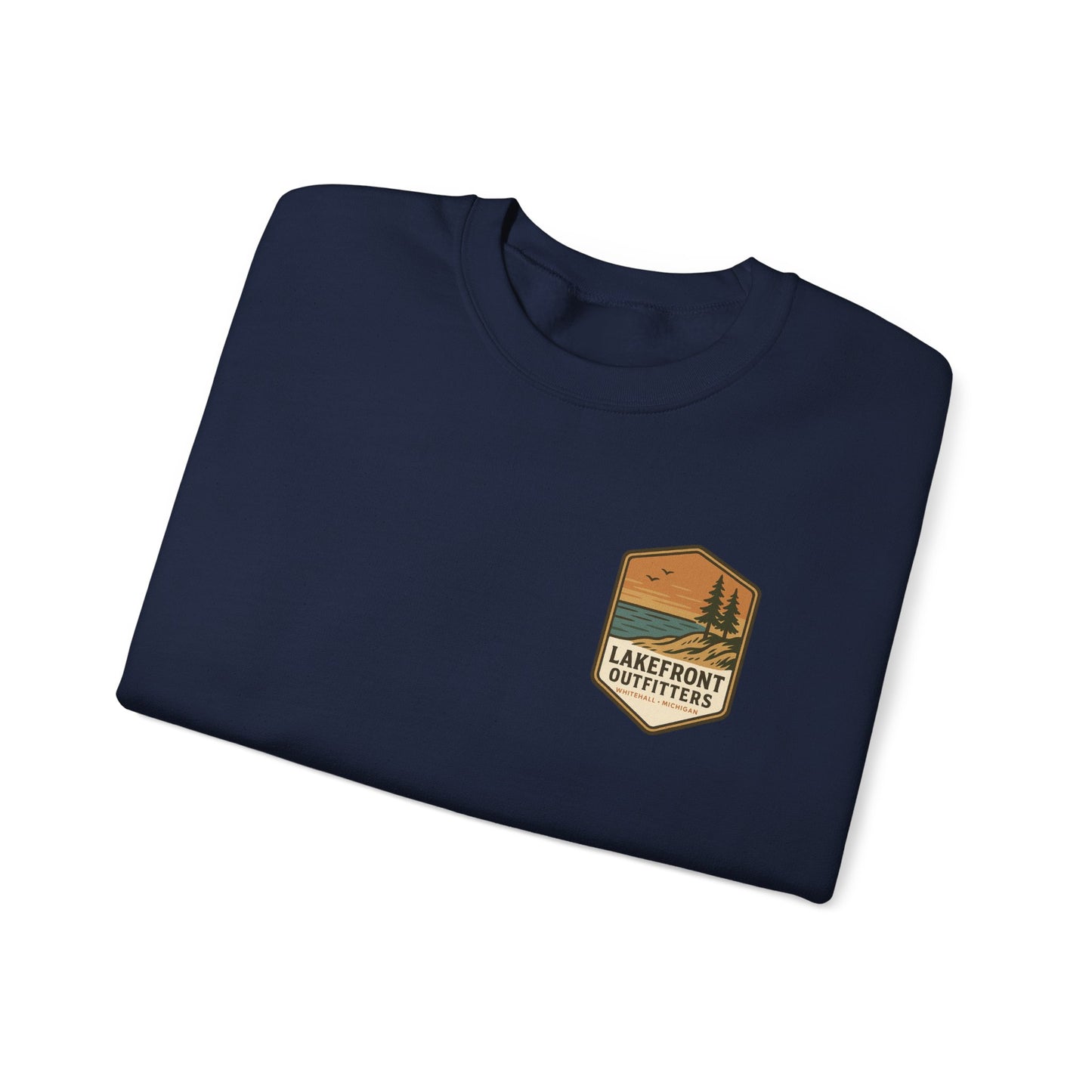 Lakefront Outfitters Signature Badge Crewneck