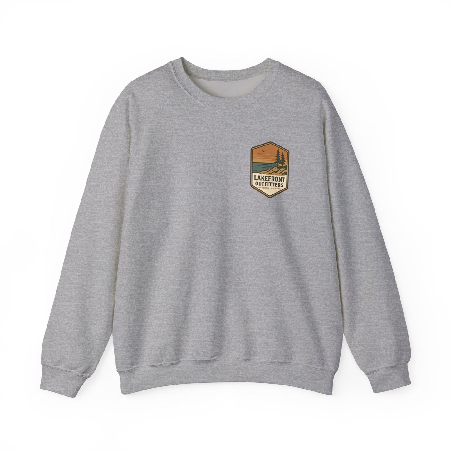 Lakefront Outfitters Signature Badge Crewneck
