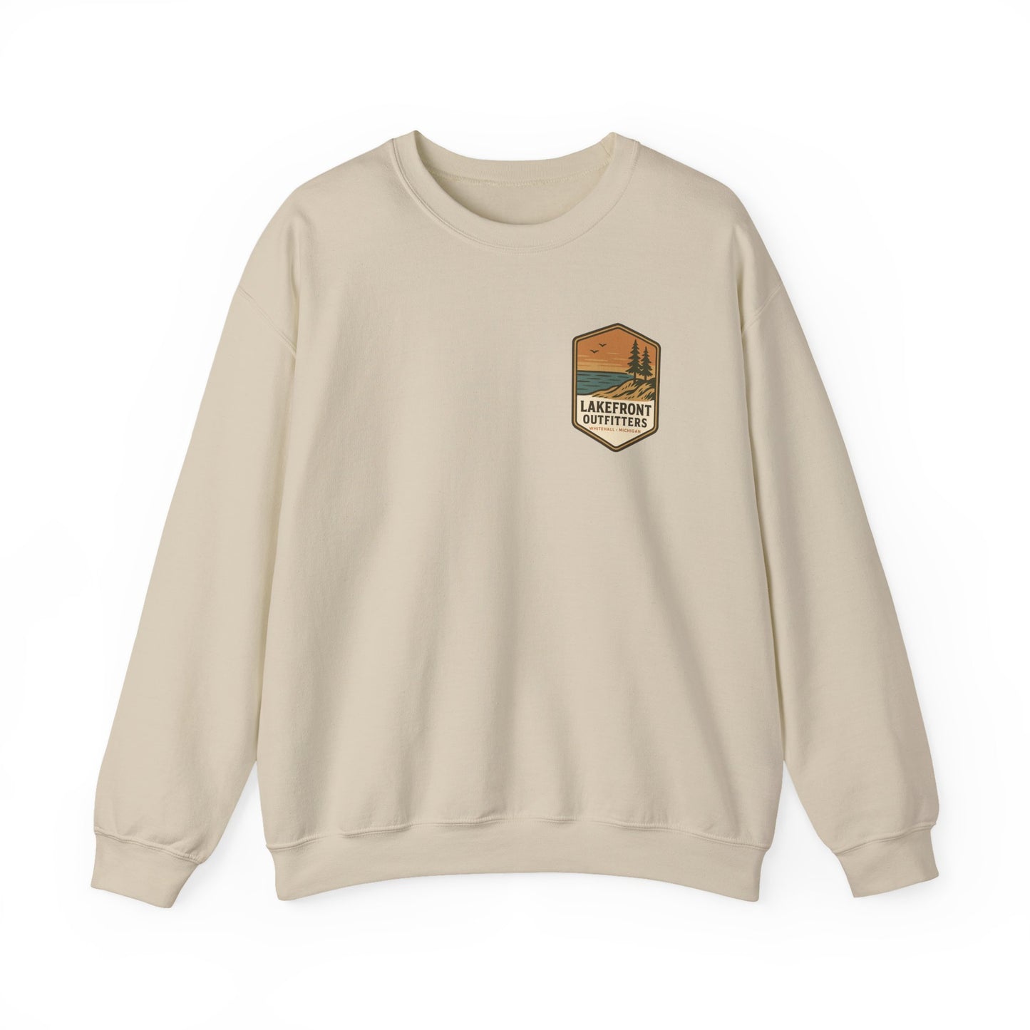 Lakefront Outfitters Signature Badge Crewneck