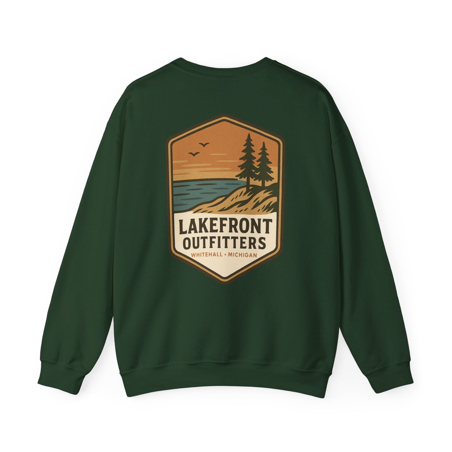 Lakefront Outfitters Signature Badge Crewneck