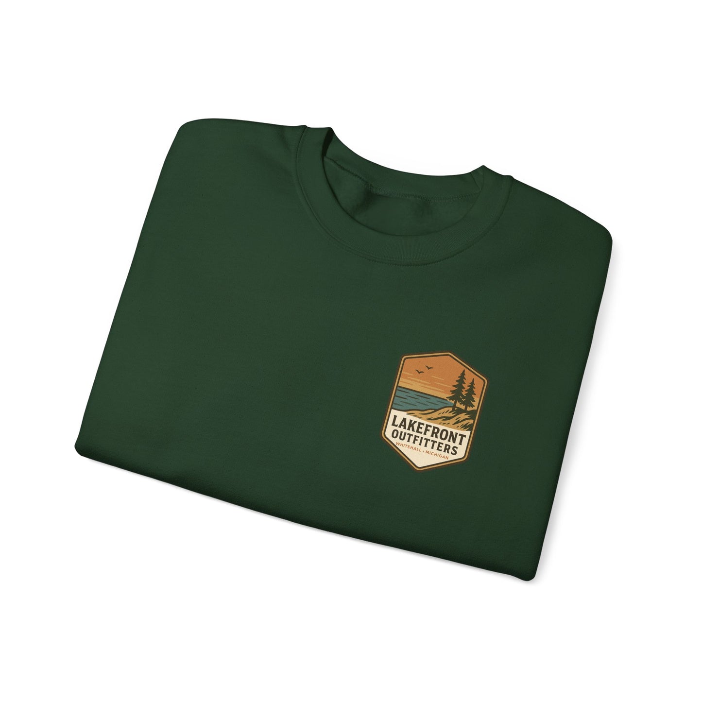 Lakefront Outfitters Signature Badge Crewneck