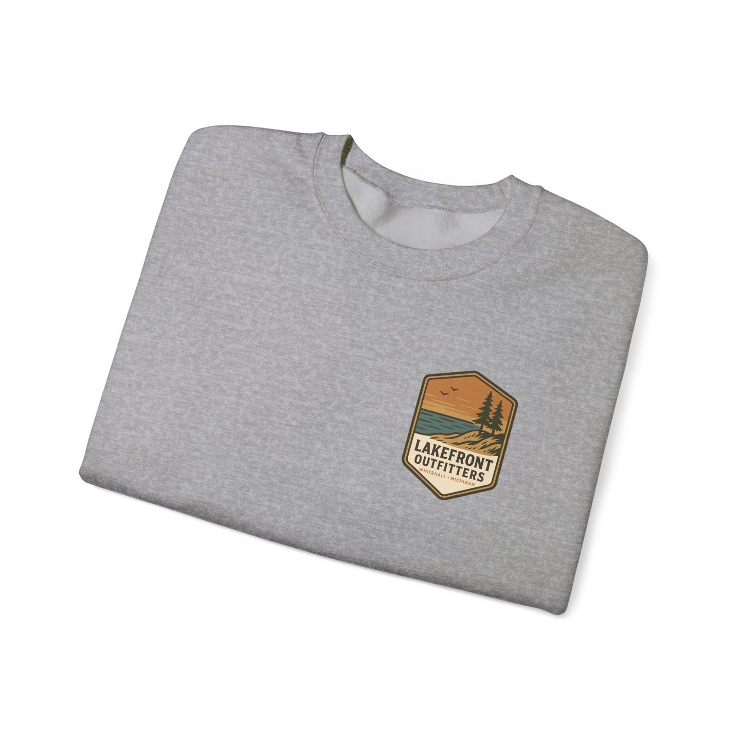 Lakefront Outfitters Signature Badge Crewneck