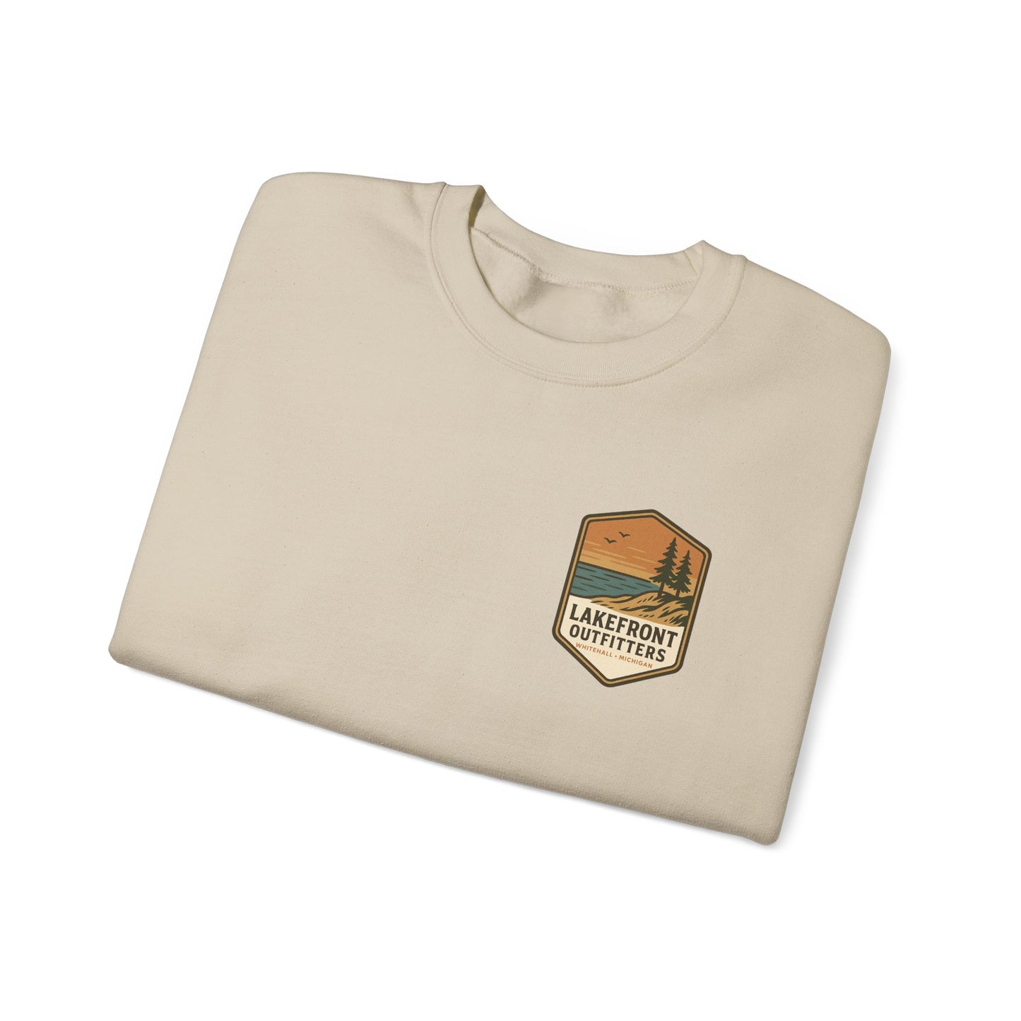 Lakefront Outfitters Signature Badge Crewneck